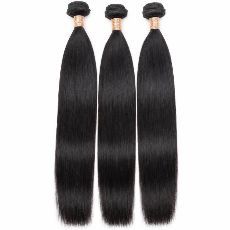 Virgin Straight Human Hair Bundle Deal