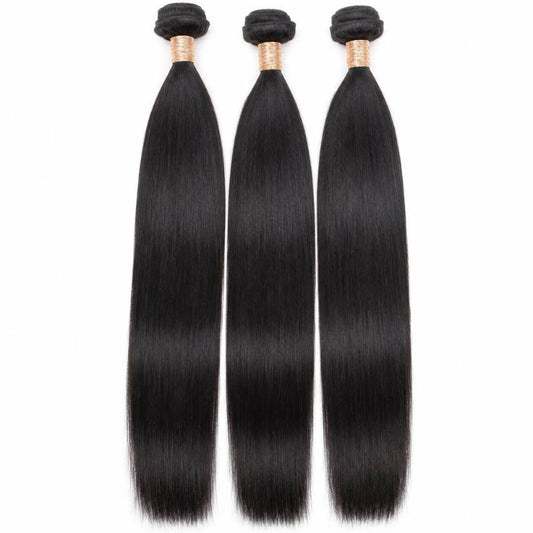 Virgin Straight Human Hair Bundle Deal