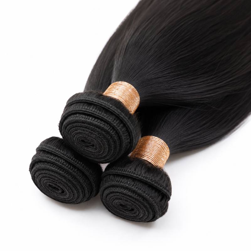 Virgin Straight Human Hair Bundle Deal