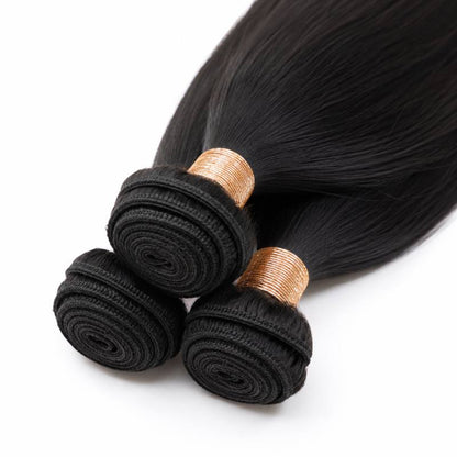 Virgin Straight Human Hair Bundle Deal